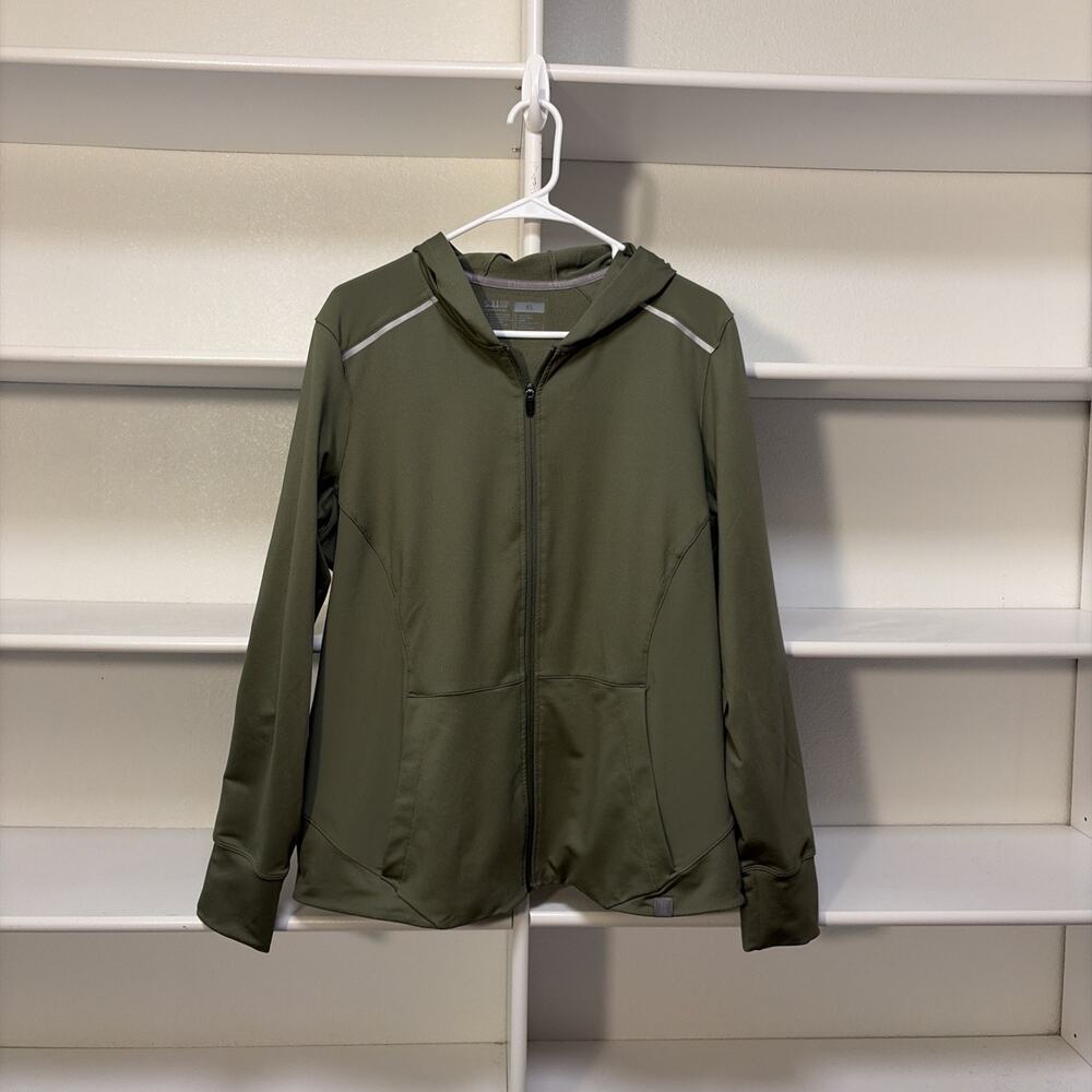 5.11 Tactical Women’s Selma Full Zip Hoodie Sage Green XL Outdoors